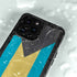Bahamas Flag Distressed iPhone 14 Pro Max Waterproof Case